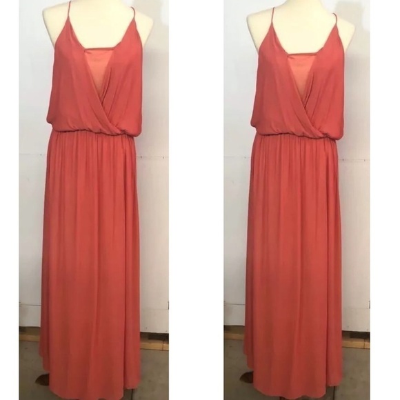 Zara Dresses & Skirts - Zara Womens Strappy Drapped Maxi Dress Size S M